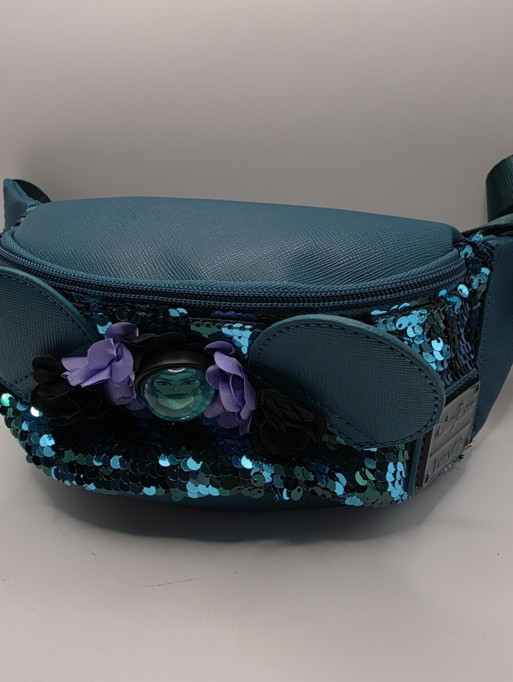 Disney Parks X  Loungefly Haunted Mansion Madame Leota Sequin Belt Bag Hip Pack
